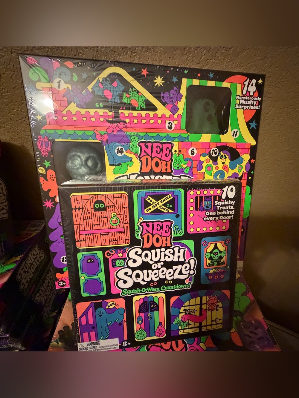 Needoh Monster Mush and Squish or Squeeze! Halloween Bundle